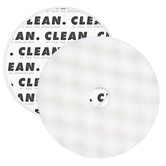 Almohadilla de pulido CLEAN. BY PAN 15 cm blanca, 1 unidad