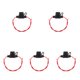 thumbnail image 2 of 5pcs 18 Calibre En Línea APM / ATM Mini Blade Holder Fuse Para Cubierta Impermeable, 2 of 3