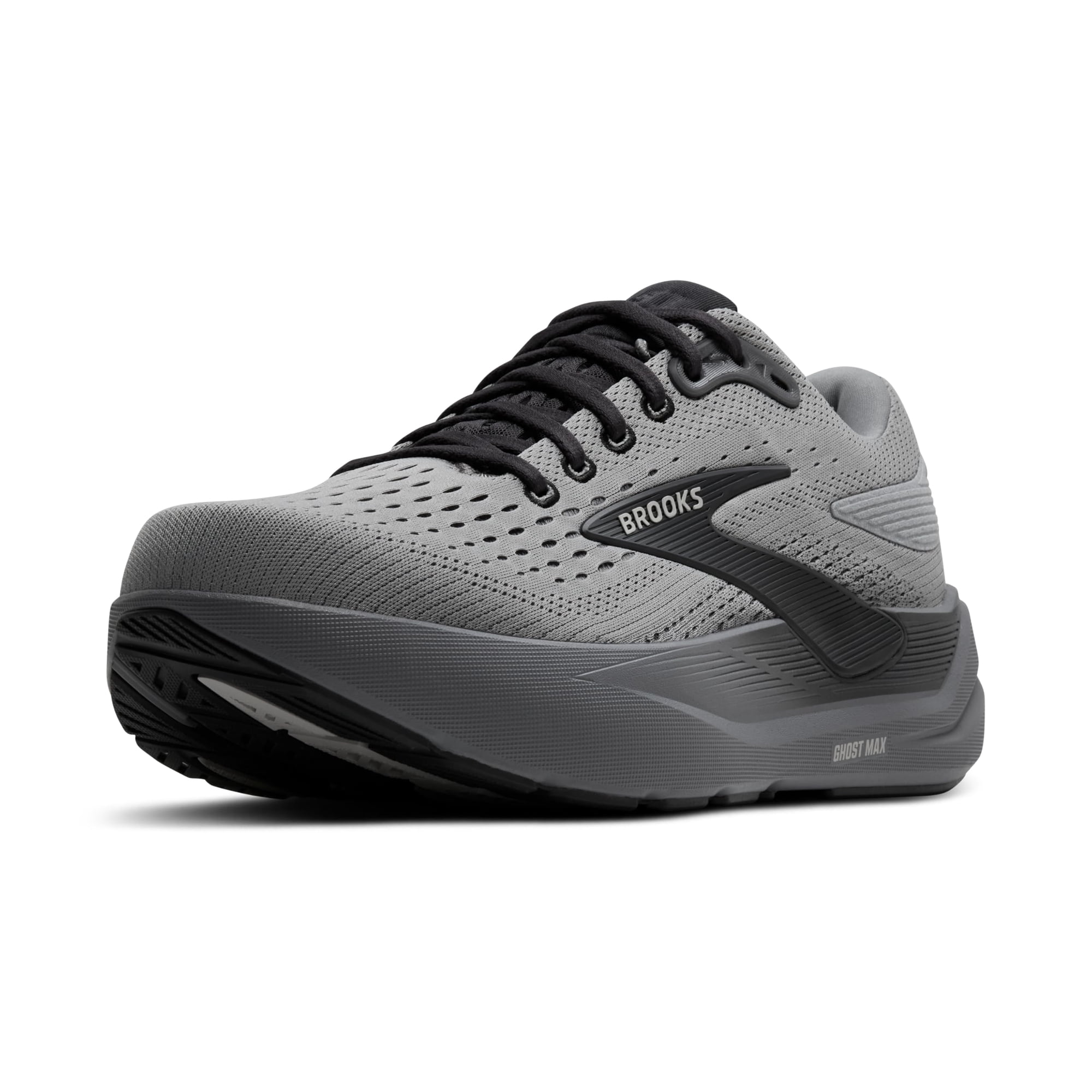 Zapatillas Para Correr Brooks Ghost Max 3 Para Hombre, Color Gris Primer, Talla 10 Ancho