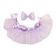 thumbnail image 2 of Mini Ropa De Muñeca De 6 Pulgadas, Accesorios Para El Cabello Para Muñecas, Muñeca Colgante, Muñecas De Tela, Violeta, 2 of 3