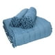 thumbnail image 5 of Quilt Andes Pom Pom Azul 1.5 Plazas, 5 of 6