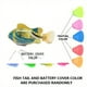 thumbnail image 1 of Cat Interactive Electric Fish Toy Water Cat Toy For Indoor Play Swimming Robot Fish LED Light Toys, 1 of 3