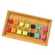 thumbnail image 3 of 7 Piezas De Colorido Juego De Llaves Y Cerraduras En Bandeja De Madera Para Ni?os Montessori Ayudas Didácticas, 3 of 5