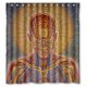 thumbnail image 1 of Cortina de ducha con diseño de pintura de Alex Grey, con ganchos, tamaño 60 x 72 pulgadas, 1 of 3