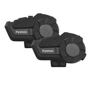 Pack 2 Intercomunicadore Y Manos Libre Bluetooth Para Moto Hysnox Hy-1001 800M