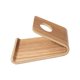 thumbnail image 3 of Soporte Para Teléfono De Escritorio Uso De Madera En El Hogar Y La Oficina Accesorios De Viaje Soporte Para Teléfono Marrón Claro, 3 of 5