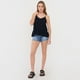thumbnail image 4 of Blusa Mujer Pabilo Negro Flores Corona, 4 of 5