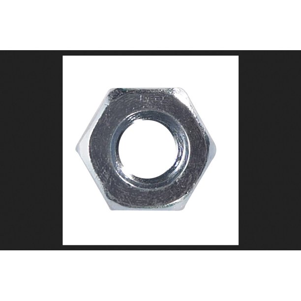 Tuerca hexagonal Hillman de 1/4"-20 con revestimiento de zinc resistente a la corrosión