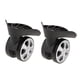 thumbnail image 1 of 4 Uds Equipaje De Viaje Ruedas Giratorias De Doble Rodillo Maleta Carrito Rueda J-049A, 1 of 5