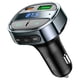 thumbnail image 1 of Transmisor Bluetooth FM para Auto Hoco E70 PD30W QC3.0 Negro, 1 of 3