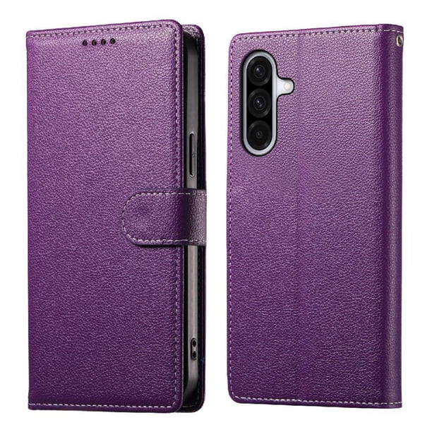 Funda para FOXDOCK Samsung Galaxy A36– Cuero Premium, 3 ranuras para tarjetas, Protección contra impactos
