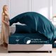 thumbnail image 5 of Juego de ropa de cama CozyLux Queen 7 piezas Lyons Blue, 5 of 9