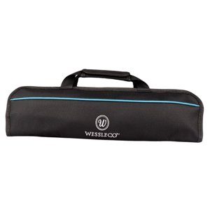 Magideal - Bolsa Portátil Estuche De Transporte Estuche, 5 Ranuras Cubiertos Estuche De Transporte Para Viajes Hogar Cocina Bbq Picnic , Azul