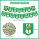 thumbnail image 2 of Artículos Para Fiestas Keroppi Frog 83 Unidades Con Pancartas Adornos Y Globos, 2 of 7