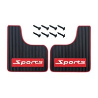 Ioensy - Guardabarros De Coche Guardabarros Guardabarros Guardabarros Con Tornillos Para Camioneta Camioneta 2 Piezas