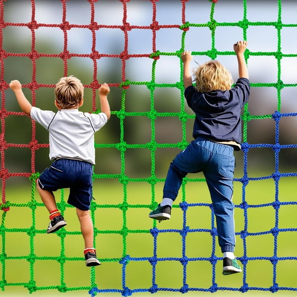 Red de escalada HARERNET para niños al aire libre, patio de recreo, poliéster