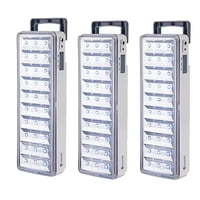 Mlab - Pack 3 Lámparas De Emergencia Led Con Batería Recargable