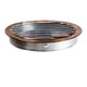 thumbnail image 3 of Louver Maurice Franklin Louver-6 redondo de aluminio marrón (paquete de 2), 3 of 3
