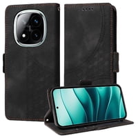 Carcasa Foxdock Xiaomi Redmi Note 14 Pro Plus 5G De Cuero Pu, Diseño Acolchado Clásico, Protección Contra Caídas Y Rayones