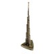 thumbnail image 2 of Aleación Dubai Halifah Tower Satue World Landmark Building Home Decor Bronce, 2 of 5