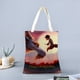 thumbnail image 2 of Dragon Keeper Bolso de tela con estampado de lienzo para mujer, bolsa de compras reutilizable y estética, con cremallera interior, regalo para mujer,38*45cm., 2 of 6