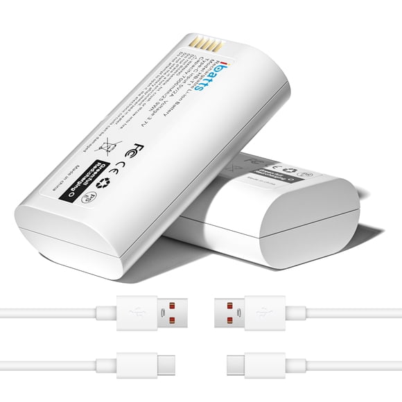 Paquete de 2 baterías de 7000 mAh para Wyze Cam Pro/Wyze Wireless Duo