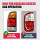 thumbnail image 3 of Luz trasera izquierda ECOTRIC para Toyota Tundra 2000-2006 con bombillas, 3 of 9