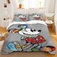 thumbnail image 1 of Mickey Duvet Cover Bedding Set Soft 100% Polyester Bedding Set Cartoon Animation 3D Printing Kids Gift Bedroom Decoration Bed Sheets, 1 of 5