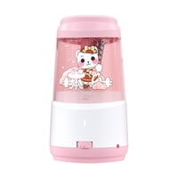 Magideal - Sacapuntas, Sacapuntas Eléctrico, Parada Automática, Completamente Automático, Rápido, Sacapuntas Recargable Para Lápices De 6,5-9,5 Mm Rosa