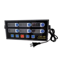 Bothyi - Temporizador De Cocina Comercial De 6 Canales, Pantalla Led, Reloj Para Hornear Para El Hogar