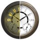thumbnail image 1 of Reloj Pytha Sight 46 cm Metálico Iluminado para Exterior Impermeable, 1 of 8