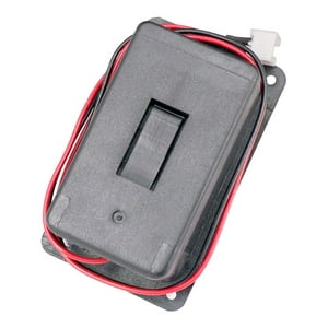 Genérico - Caja De Batería De 9 V Para Bajo Activo De Guitarra Con Resorte De Contactos, Enchufe Y Cable De 2 Pines