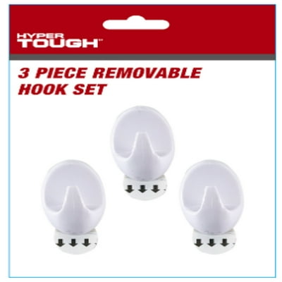 3 Ganchos Removibles  Hyper Tough