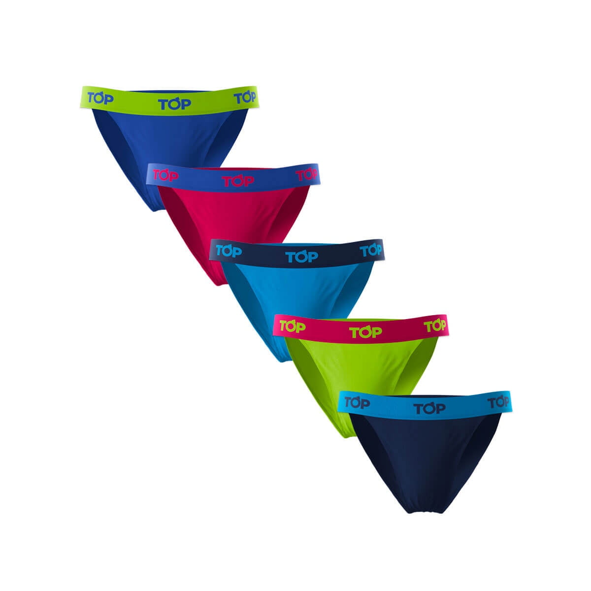 Top - Tanga Algodón Pack 5 C1