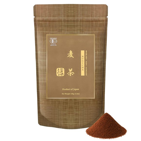 Polvo Orgánico de Mugicha (té de cebada) YEDOENSIS 100 g (3,5 oz)