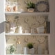 thumbnail image 2 of 1pc Wallpaper In Pastoral Style, Self-Adhesive For Dormitory, Live Background, Wall, Furniture, PVC Self-Adhesive Wallpaper (17.7in*78.74in), 2 of 4