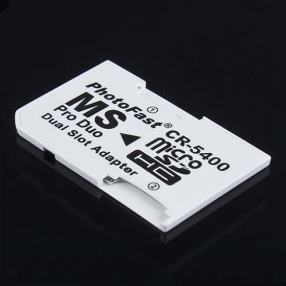 Adaptador Memory Stick MS Pro Duo para PSP 1000/2000/3000