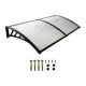 thumbnail image 4 of Toldo Para Ventana, Fácil De Usar, Ligero, Accesorios Modernos Para Puerta, Porche, Cubierta, Longitud Por Pared, 240 Cm, 4 of 5