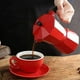 thumbnail image 2 of Cafetera italiana 6 tazas en color cafe moka express 6 tazas en color rojo, 2 of 3