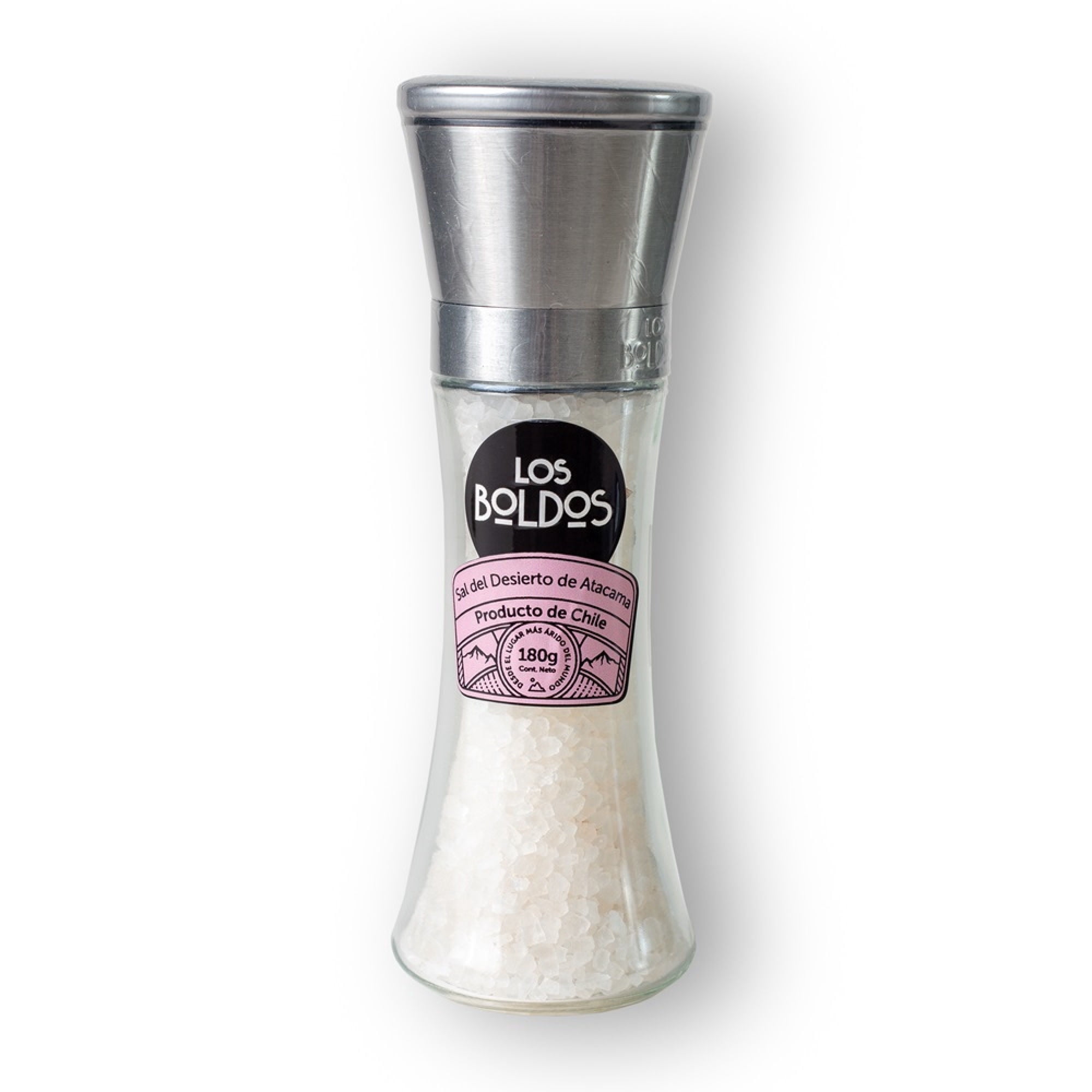 Salero Con Sal Del Desierto De Atacama 180 g Los Boldos