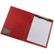 thumbnail image 1 of Carpeta De Archivos Organizador De Papel Soporte Para Documentos Bloc De Notas Cuero De PU Rojo, 1 of 5