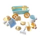 thumbnail image 4 of Juego de juguetes de arena para playa, coche de juguete para tirar, carrito educativo para habilidades motoras, juguetes de playa para niños pequeños, juego de playa para parque, carro azul, 4 of 5