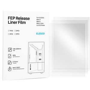 Fep Lanza La Película Elegoo Para La Impresora Mars 4, 5 Y 5 Ultra 3D