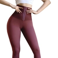 Andesland - Calza Deportiva Tiro Alto Con Faja Reductora Mujer