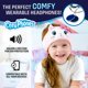 thumbnail image 2 of Auriculares con diadema CozyPhones Kids Volume Limited Pink Kitty, 2 of 8