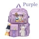 thumbnail image 1 of Get Ready for School with Our Cute and Waterproof Oxford Cloth Backpack for Girls with Multi-Pocket and Four Random Badges, 1 of 5