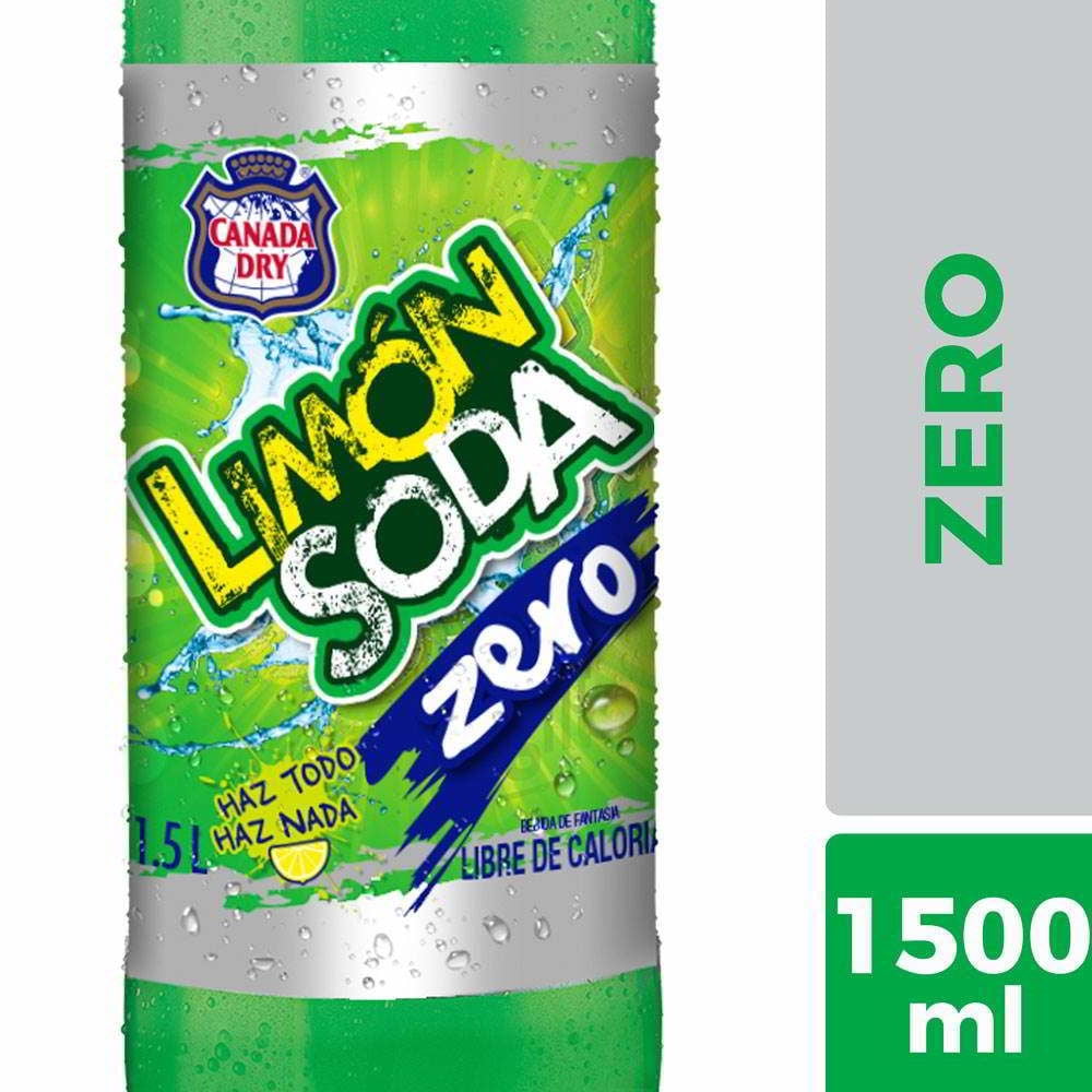 Bebida Limón Zero Botella 1,5 L Limón Soda