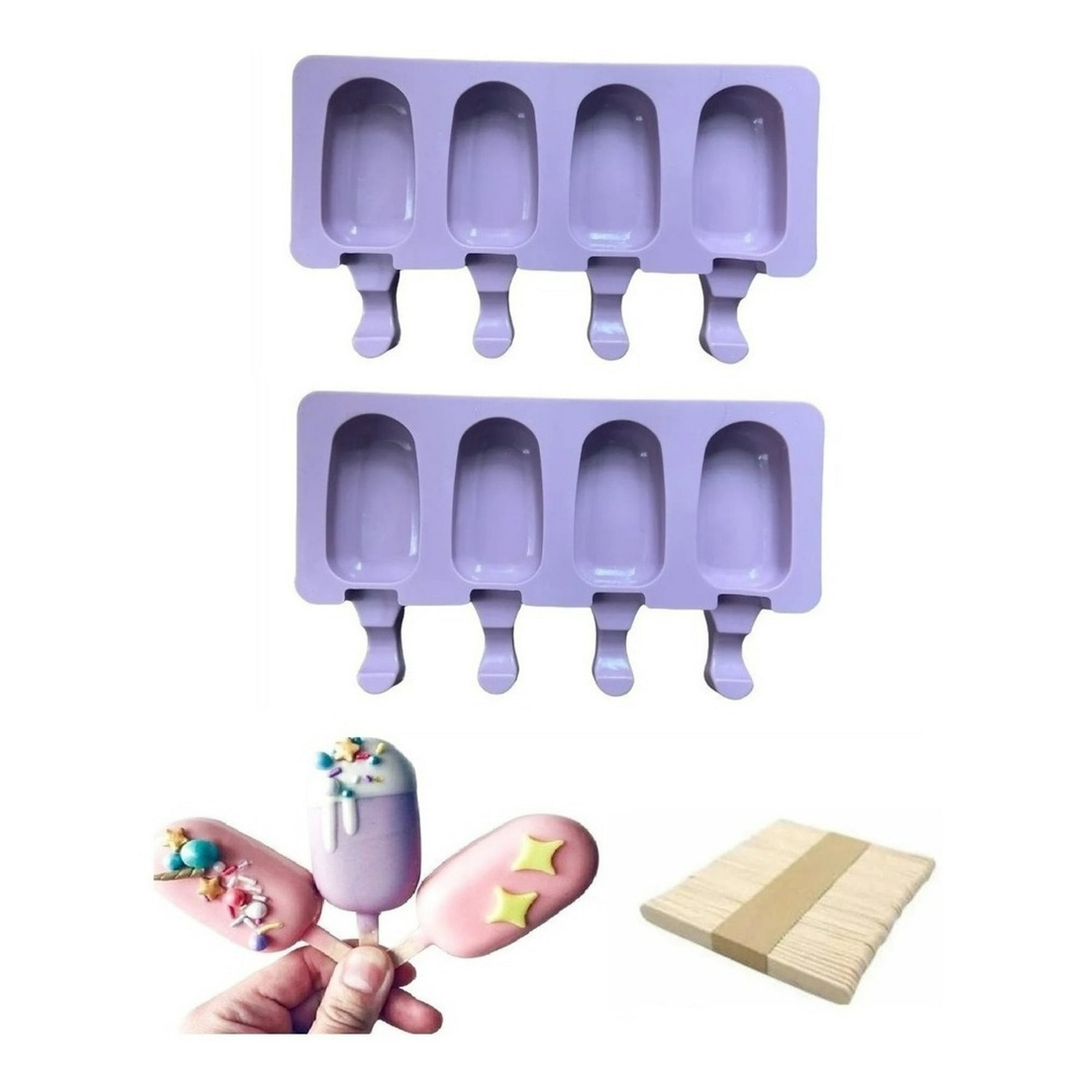 Genérico - Pack X2 Moldes De Helado Molde Para Helado Molde Helado