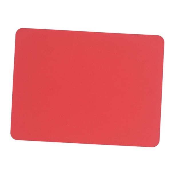 Mantel Individual De Silicona Impermeable Para Mesa De Comedor, Mantel Individual Para Niños, Para Mesa De Comedor, Color Rojo