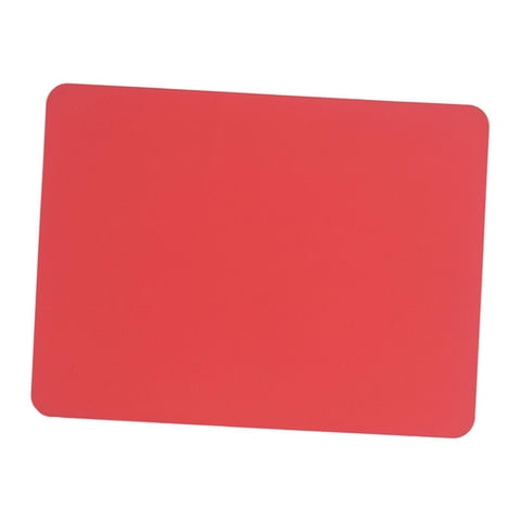 Bothyi - Mantel Individual De Silicona Impermeable Para Mesa De Comedor, Mantel Individual Para Niños, Para Mesa De Comedor, Color Rojo